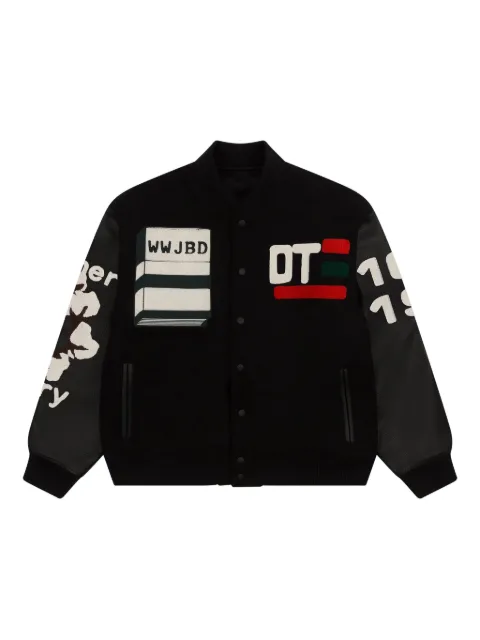 Denim Tears Stadium Cactus Varsity "Black" jacket