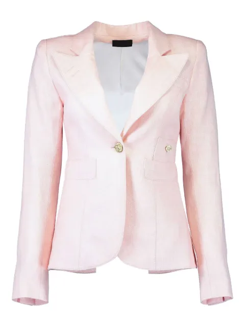 Smythe Duchess button-detail linen blazer