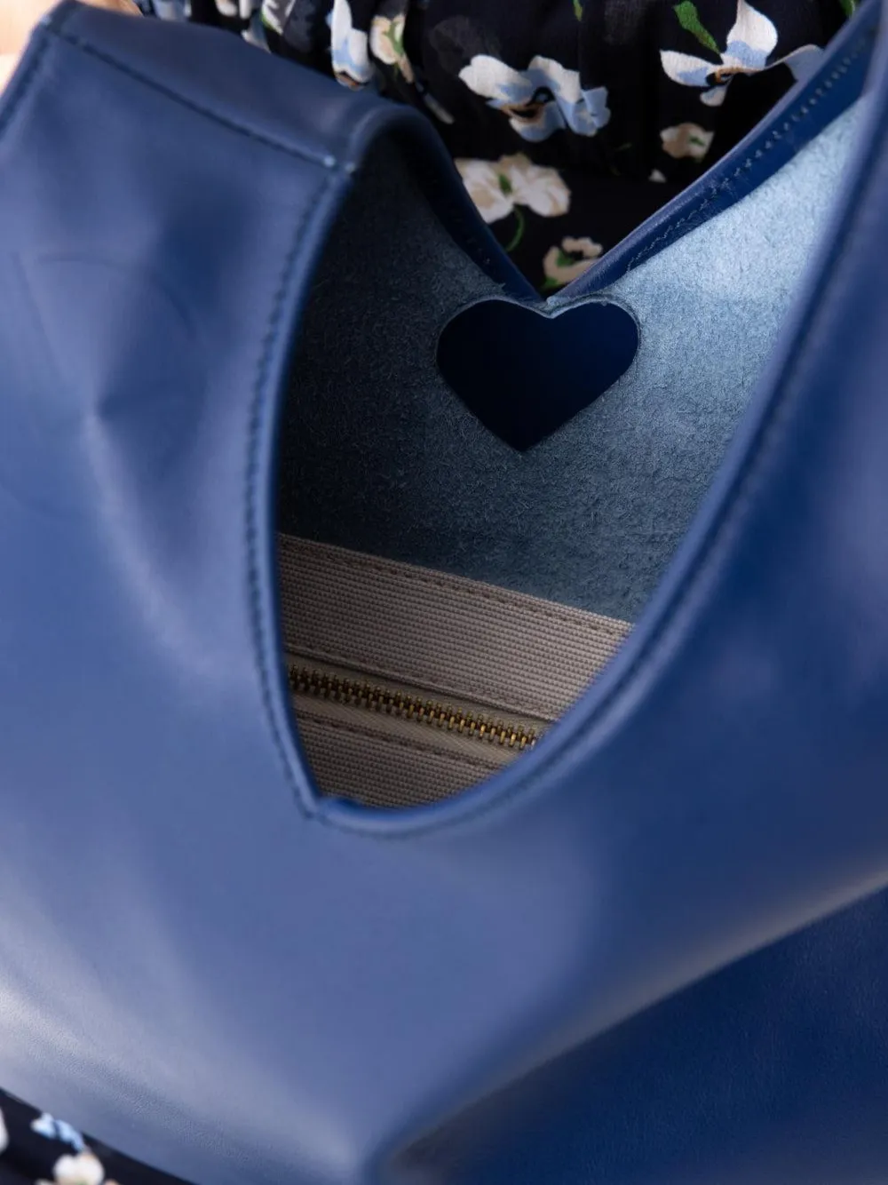 Mary Smallwood Knot-detail Clutch Bag In Blue
