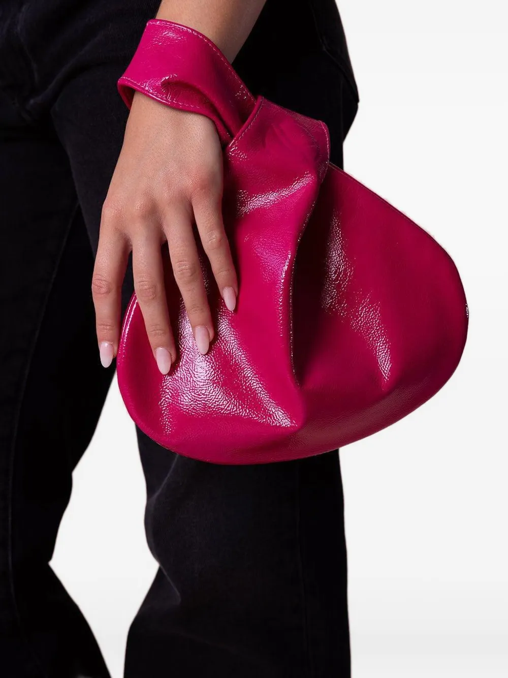 MARY SMALLWOOD Nexus leren shopper Roze