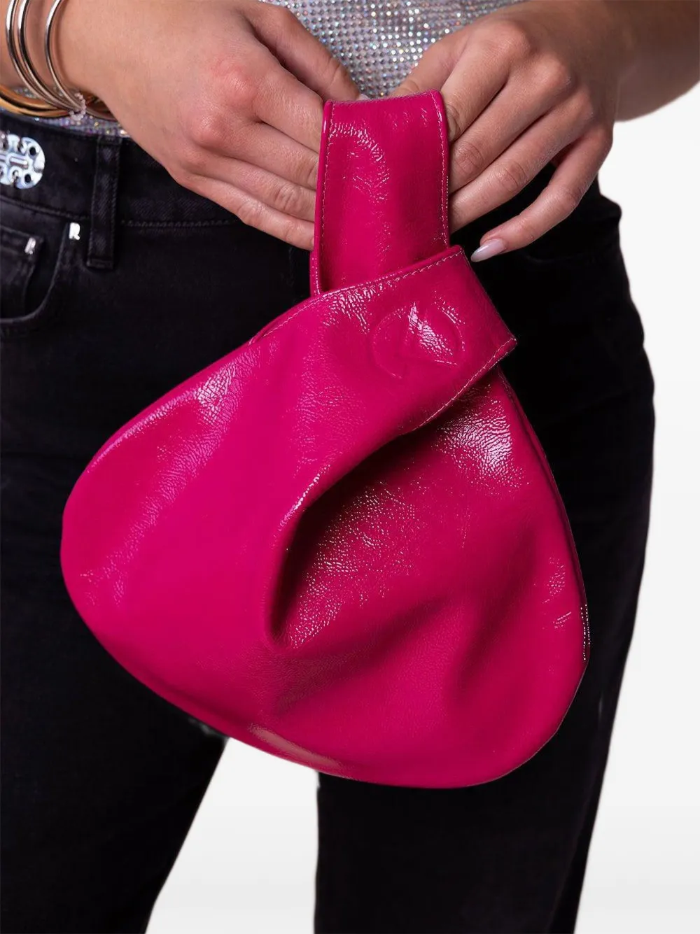 MARY SMALLWOOD Nexus leren shopper - Roze