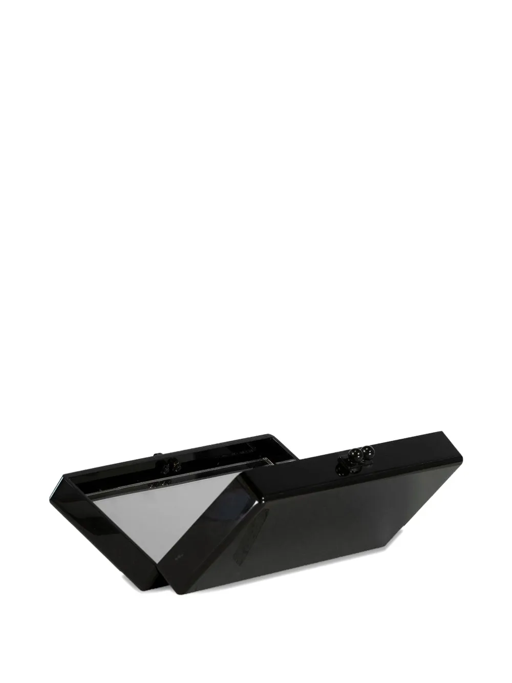  Edie Parker Flavia Rectangular-shape Clutch Bag - Black 