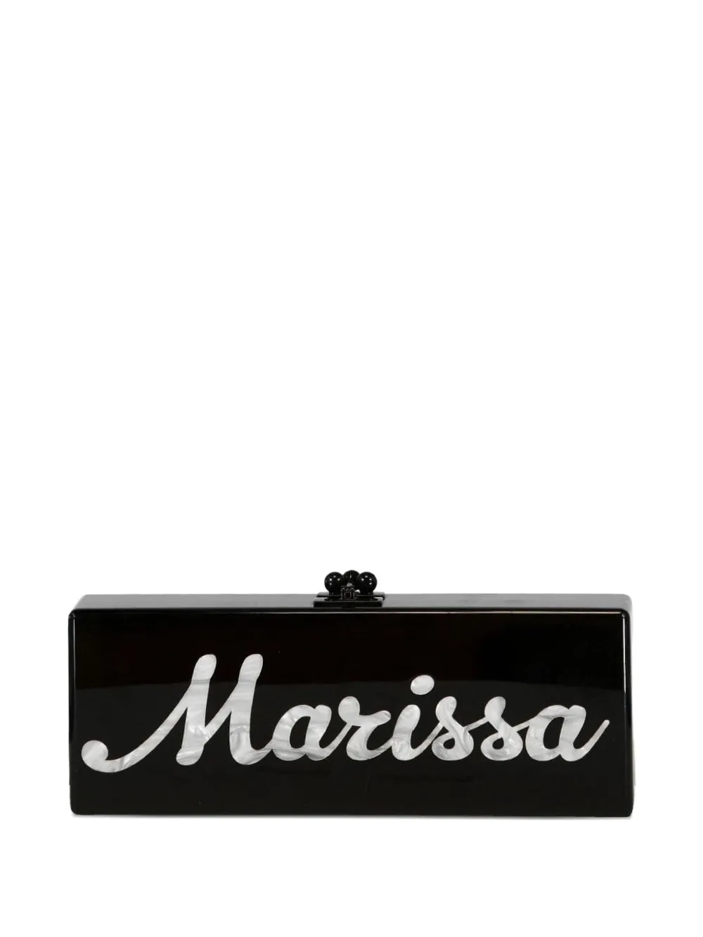 Edie Parker Flavia rectangular-shape clutch bag | Black | Image 1