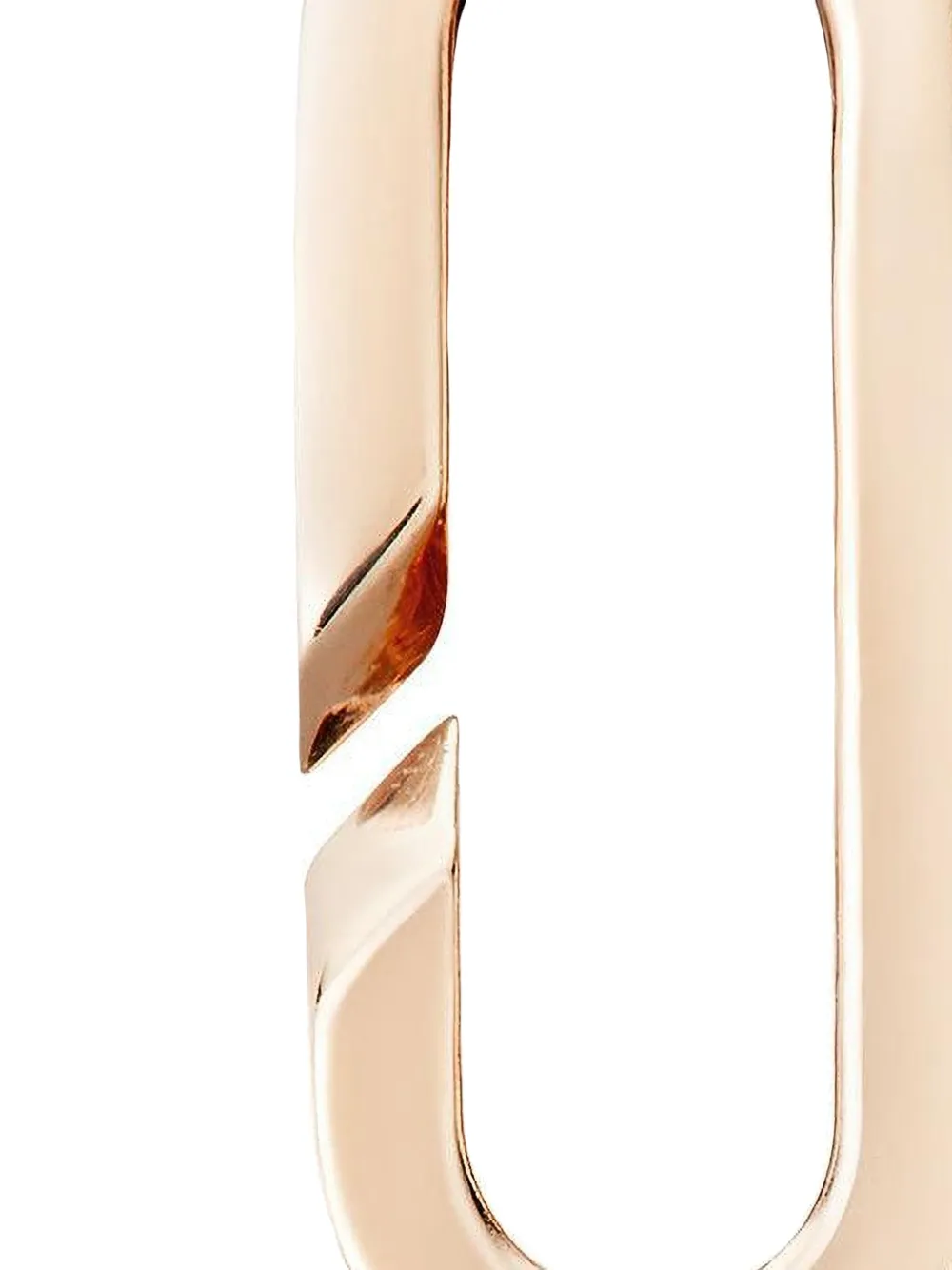 Bizzotto Gioielli 18kt Yellow Gold Paperclip Pendant Necklace In Gold