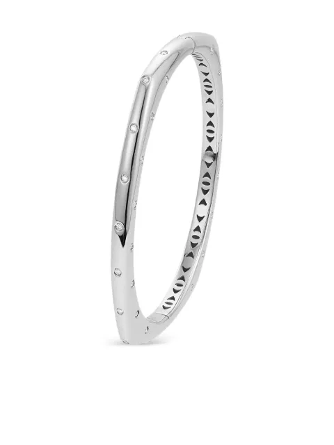FULLORD 18K white gold Ghost bangle bracelet