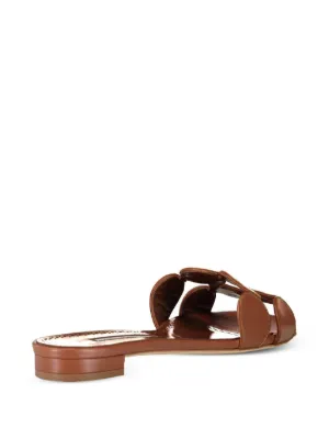 Mules Manolo Blahnik En Daim Rose - Taille 39, Sandales Plates, Neuves Sans Boîte