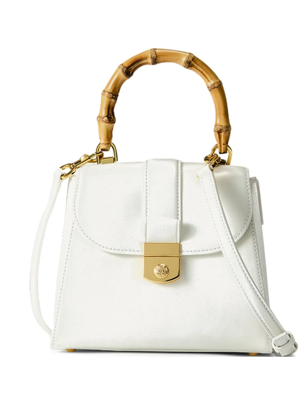 Veronica Beard Avenue Bamboo-handle Tote Bag In Neutral