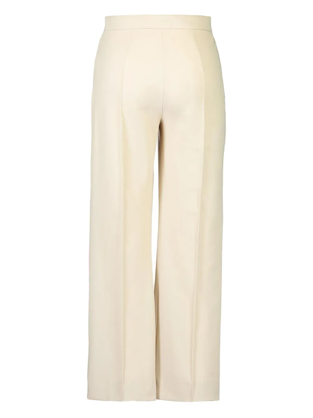 Max Mara Broek met naaddetail - Beige