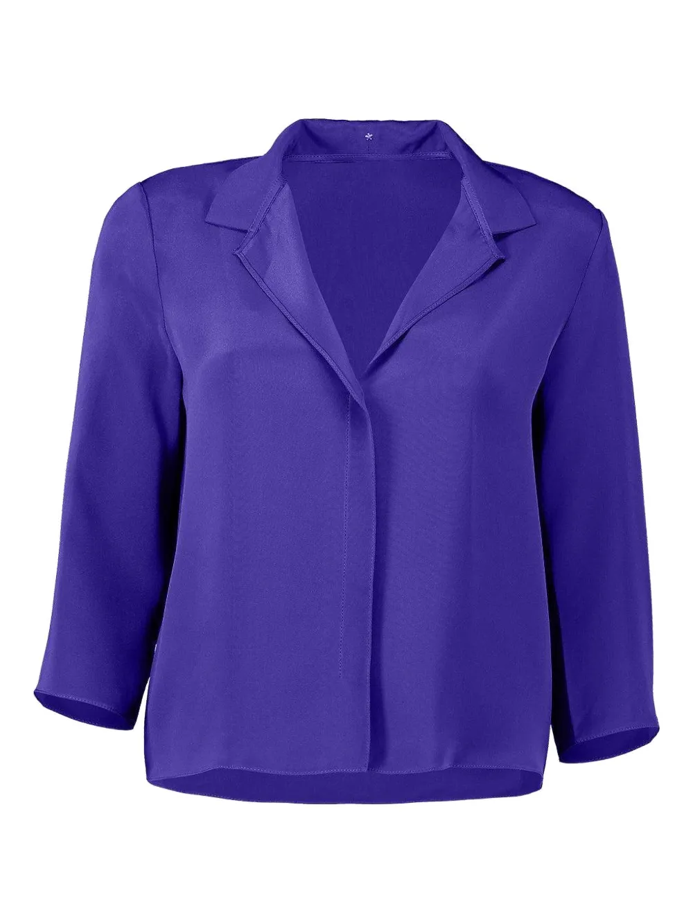 Peter Cohen square-front shirt | Purple | Image 1
