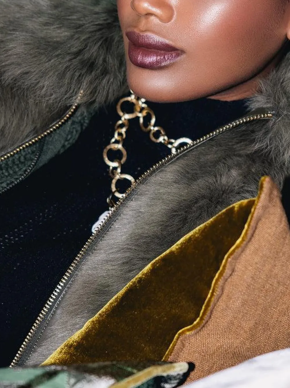 Zimmermann Hypnotic Shearling Bomber Jacket In Green