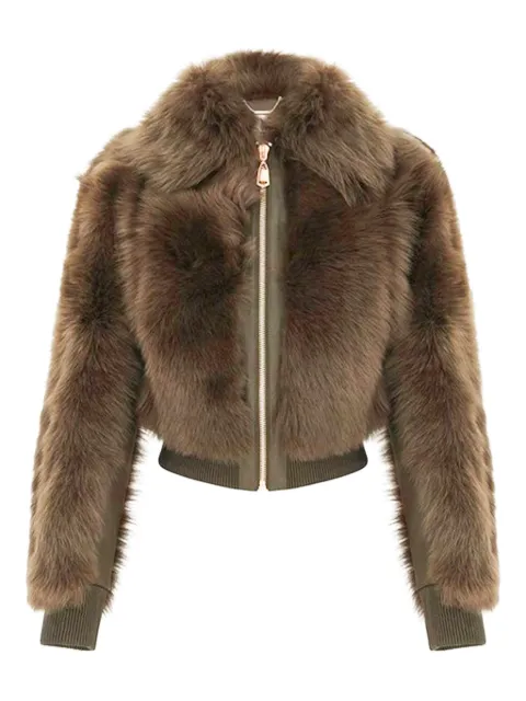 ZIMMERMANN Hypnotic shearling bomber jacket