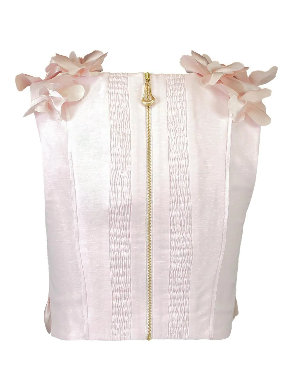 Aje Camille floral-appliqué top - Roze