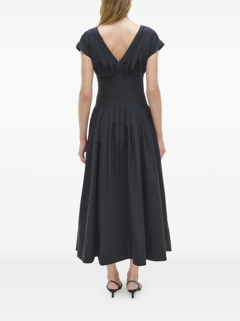 Simkhai Jurk met V-hals Blauw