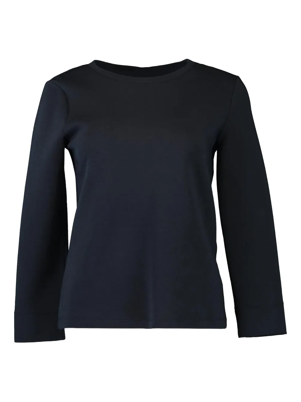 Max Mara three-quarter sleeve round-neck top | Black | Image 1