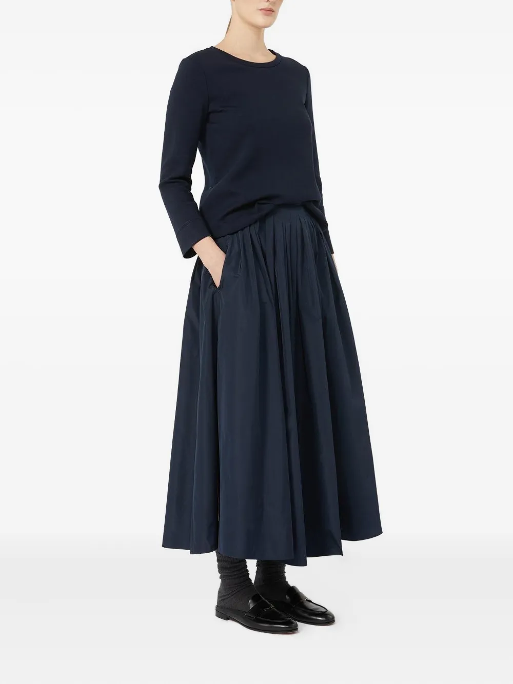 Max Mara three-quarter sleeve round-neck top | T-Shirts & Jersey Shirts | Image 2