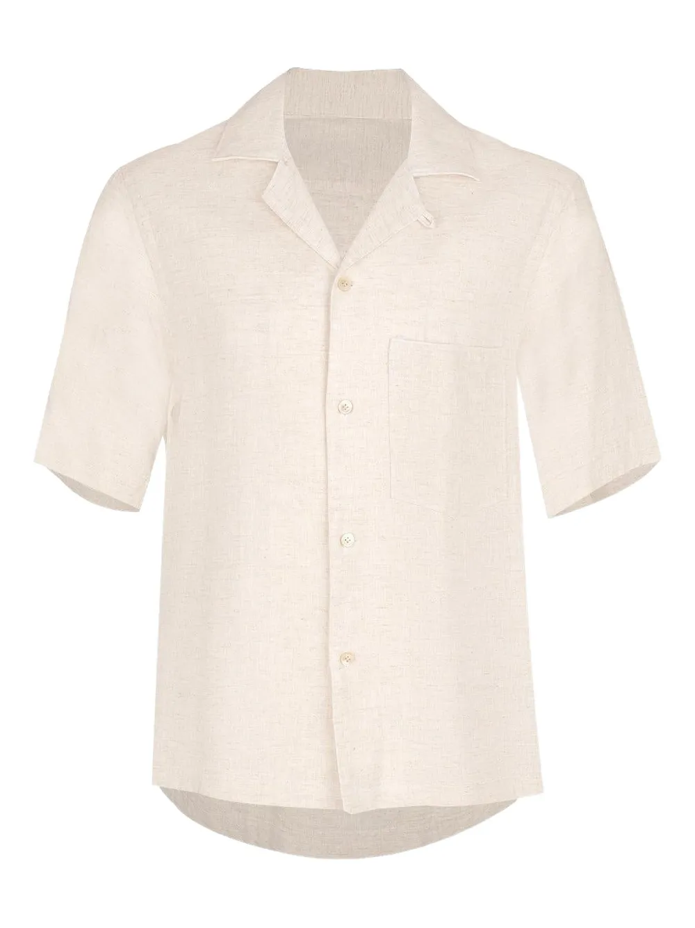 Eleventy рубашка с короткими рукавами и карманом | нейтральные цвета | Image 1