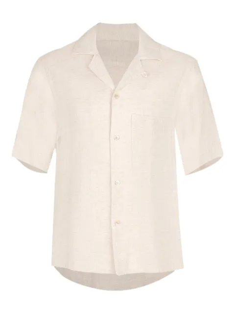 Eleventy camisa con bolsillo de manga corta