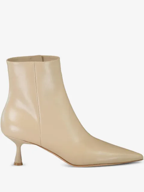 Gianvito Rossi botines Murray con puntera en punta y tacón de 55mm