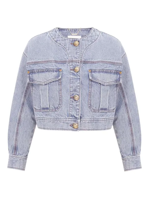 ZIMMERMANN button-up denim jacket
