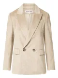Veronica Beard corduroy double-breasted blazer - Neutrals