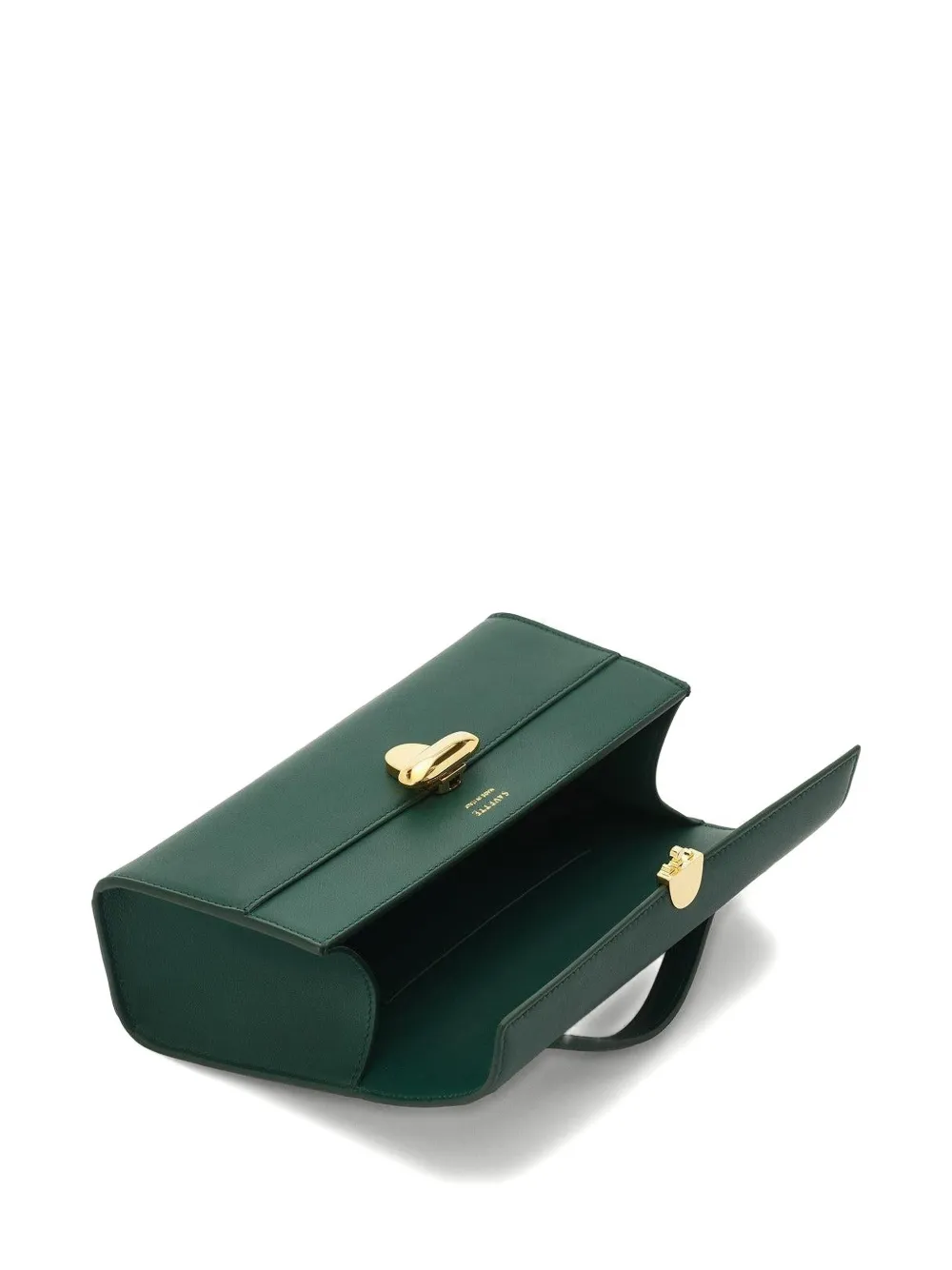 Savette Symmetry canvas clutch Groen