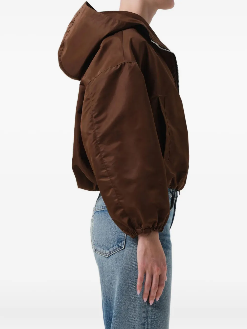 Citizens of Humanity Jack met capuchon Bruin