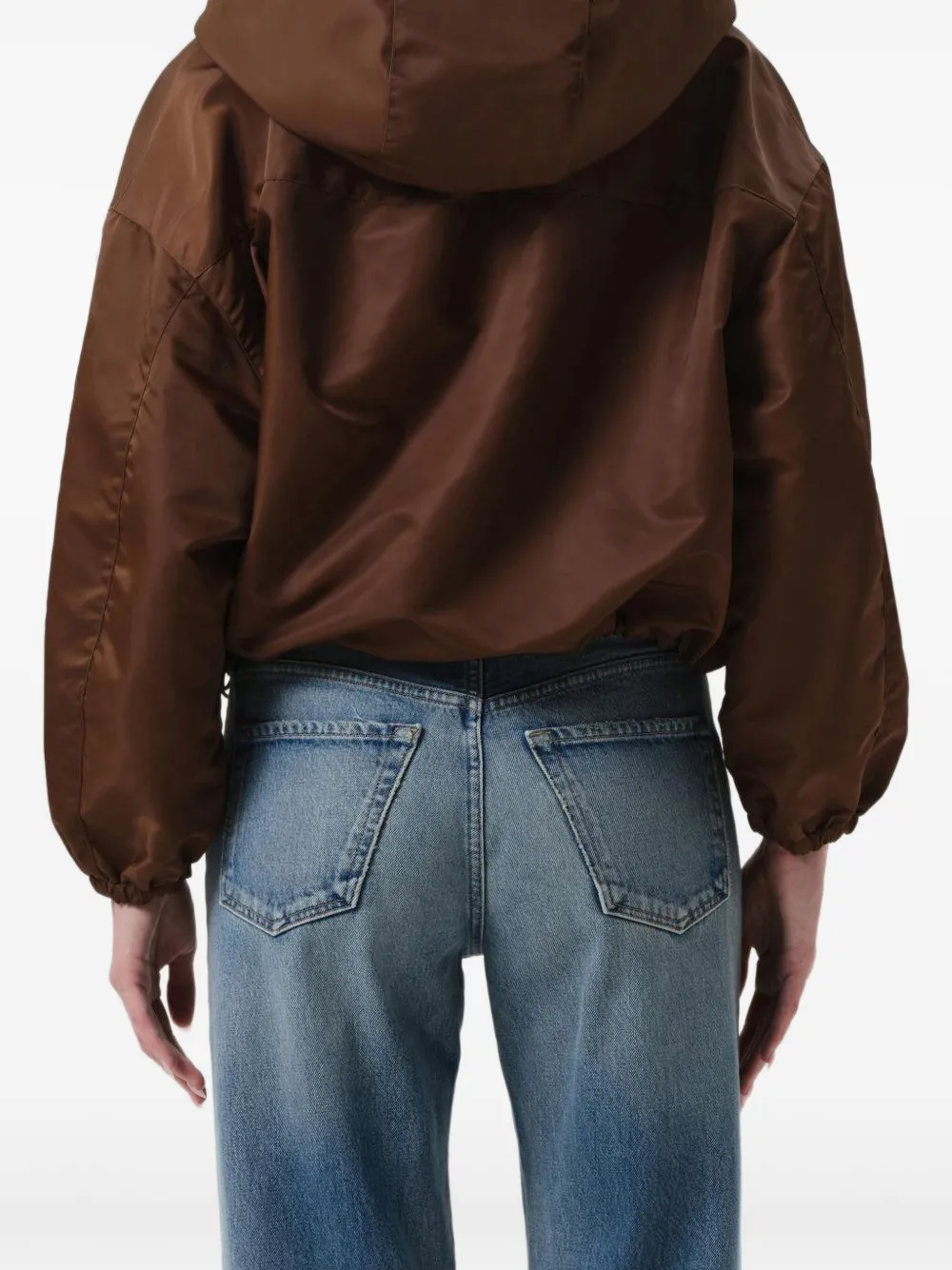 Citizens of Humanity Jack met capuchon Bruin