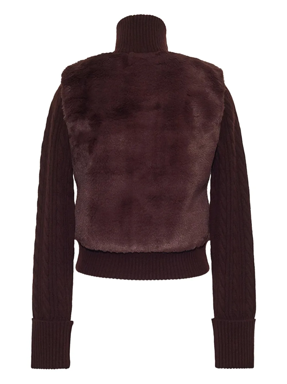 Cara Cara Logan cable-knit jacket | Faux Fur & Shearling Jackets | Image 2