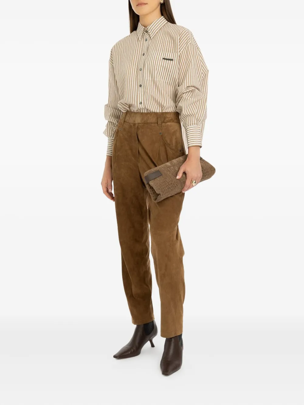 Brunello Cucinelli camisa Techno Stripe | Camisas | Image 2