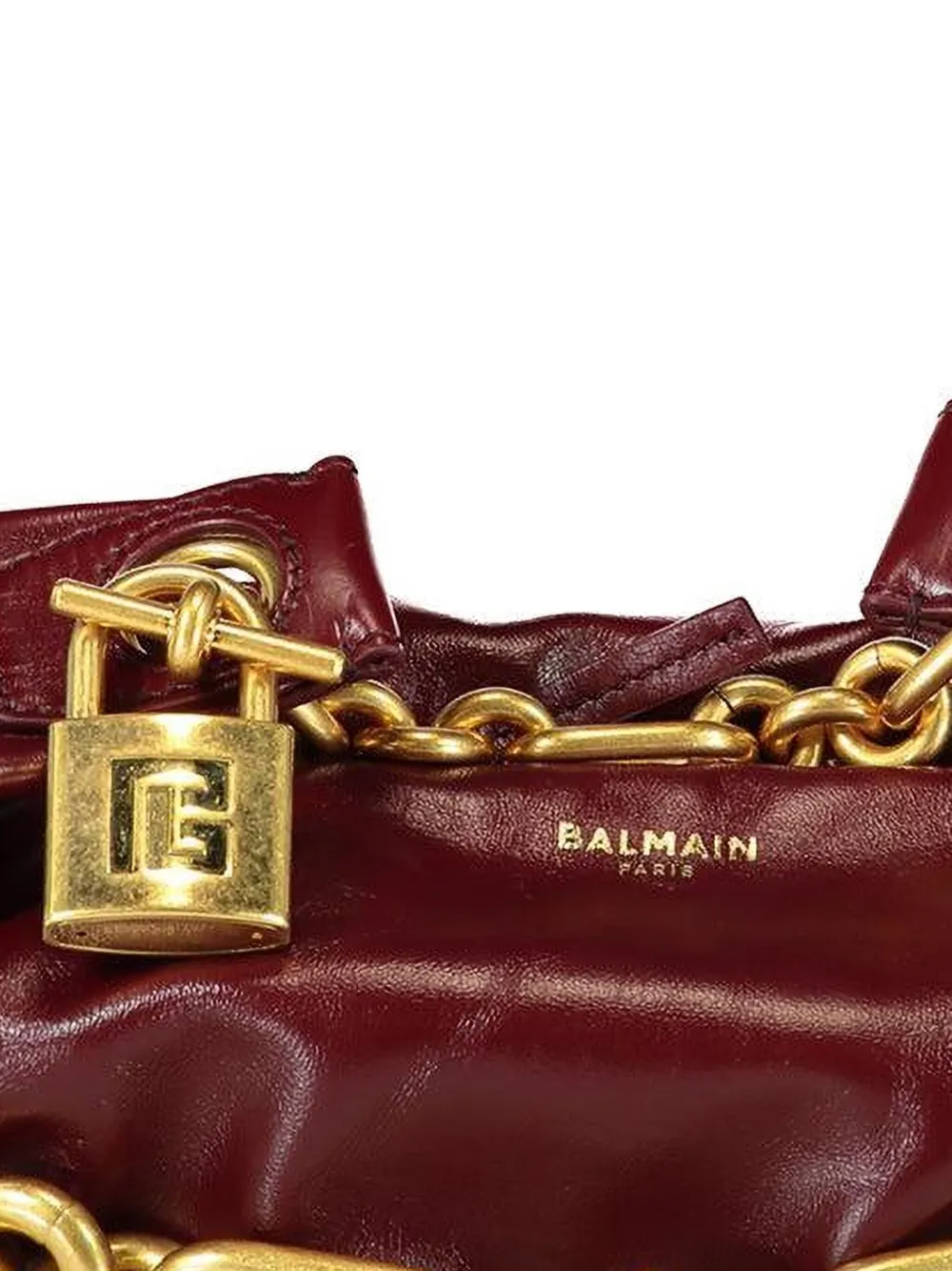 Balmain شنطة عملية 'سينك' صغيرة بقفل وسلسلة | Image 2