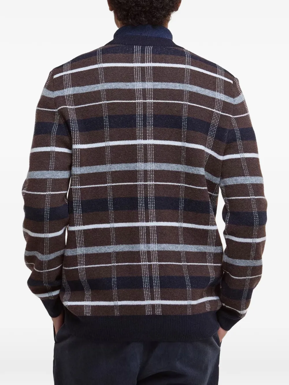  Barbour Kane Cardigan - Brown 