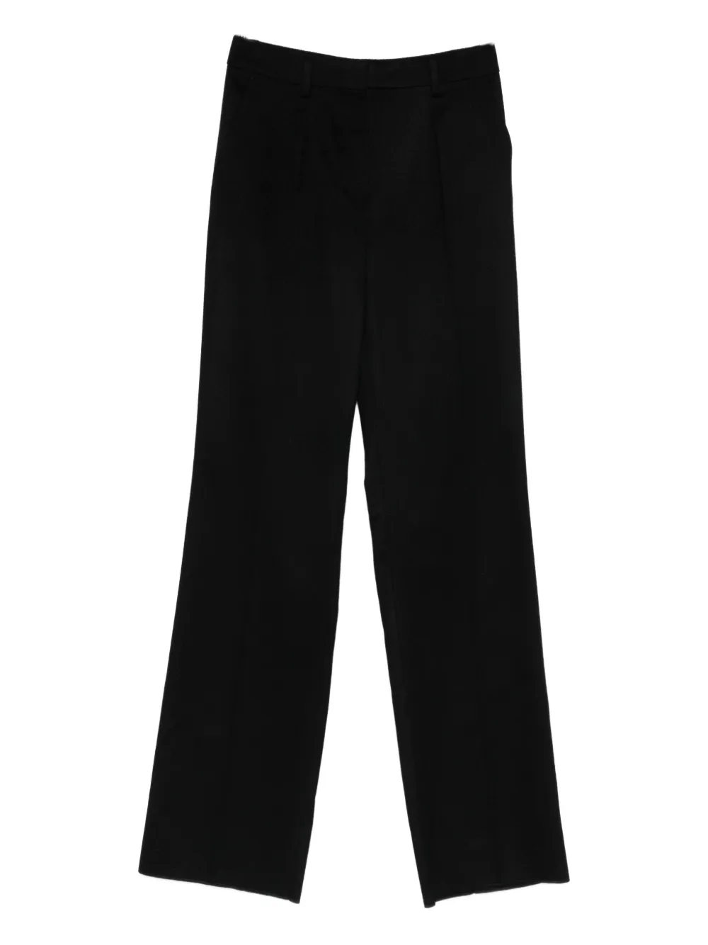 Max Mara Pleat-detail Tailored Trousers In Black