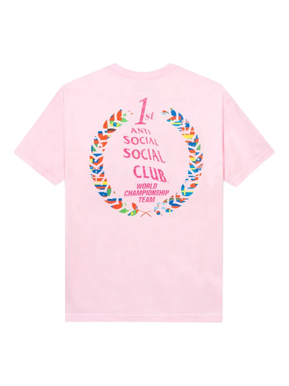 Anti Social Social Club Suzuka T-shirt - Roze