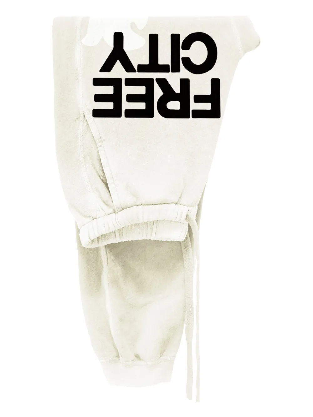 FreeCity logo-print track pants - Toni neutri
