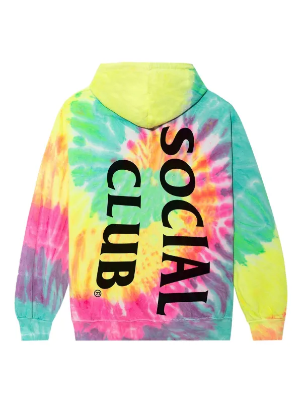 Anti Social Social Club タイダイ パーカー | ニュートラル | FARFETCH JP