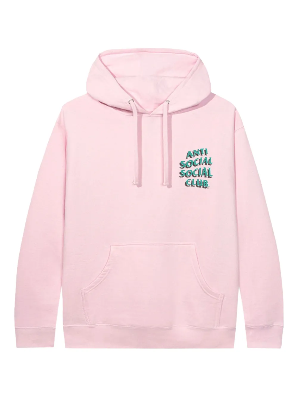 Anti Social Social Club Toned Down hoodie | Pink | Image 1