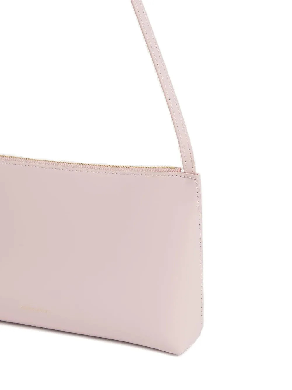 Mansur Gavriel Gaia Zip-top Shoulder Bag In Pink