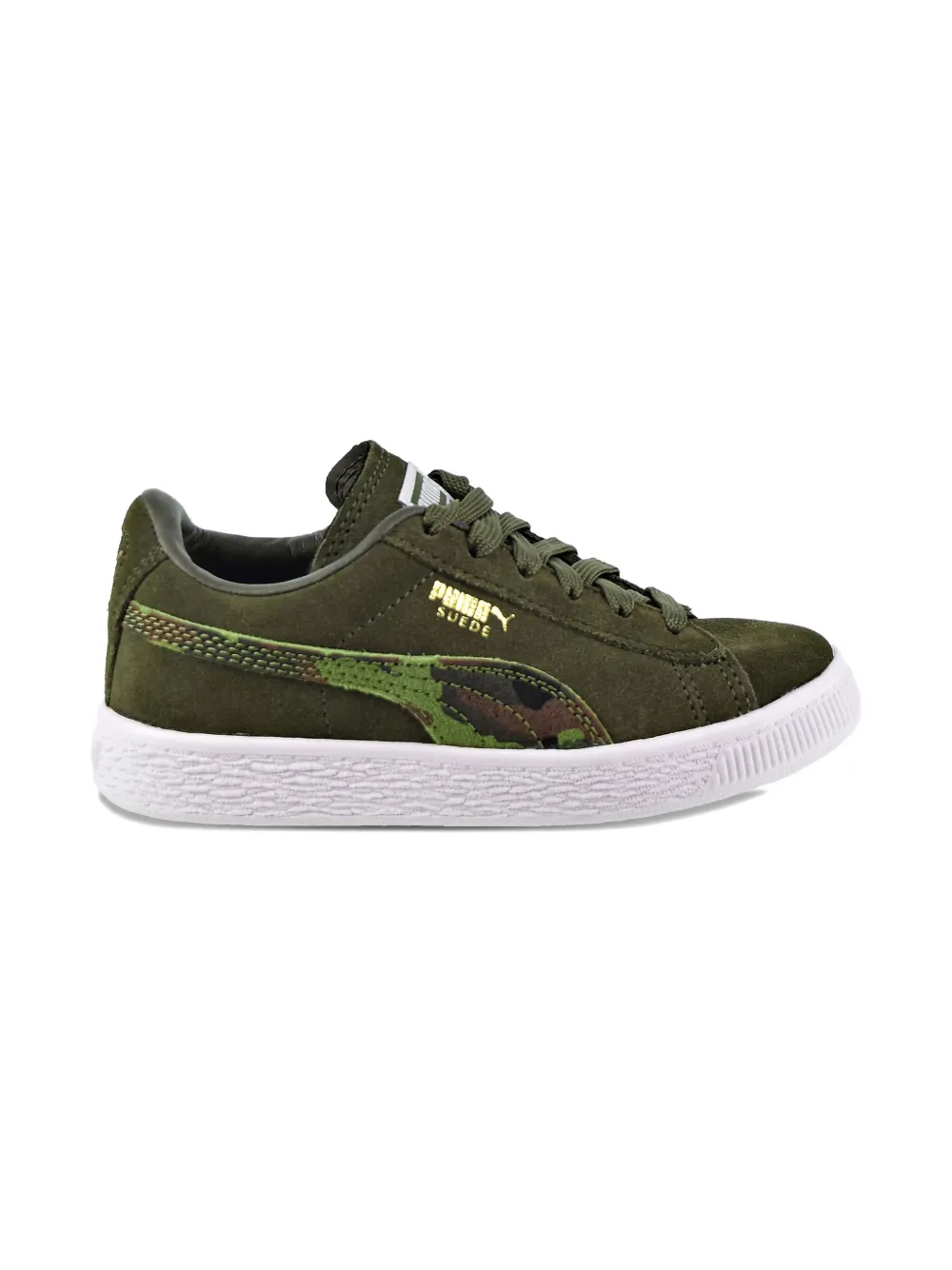 Puma Kids Classic Ambush FS leren sneakers Groen