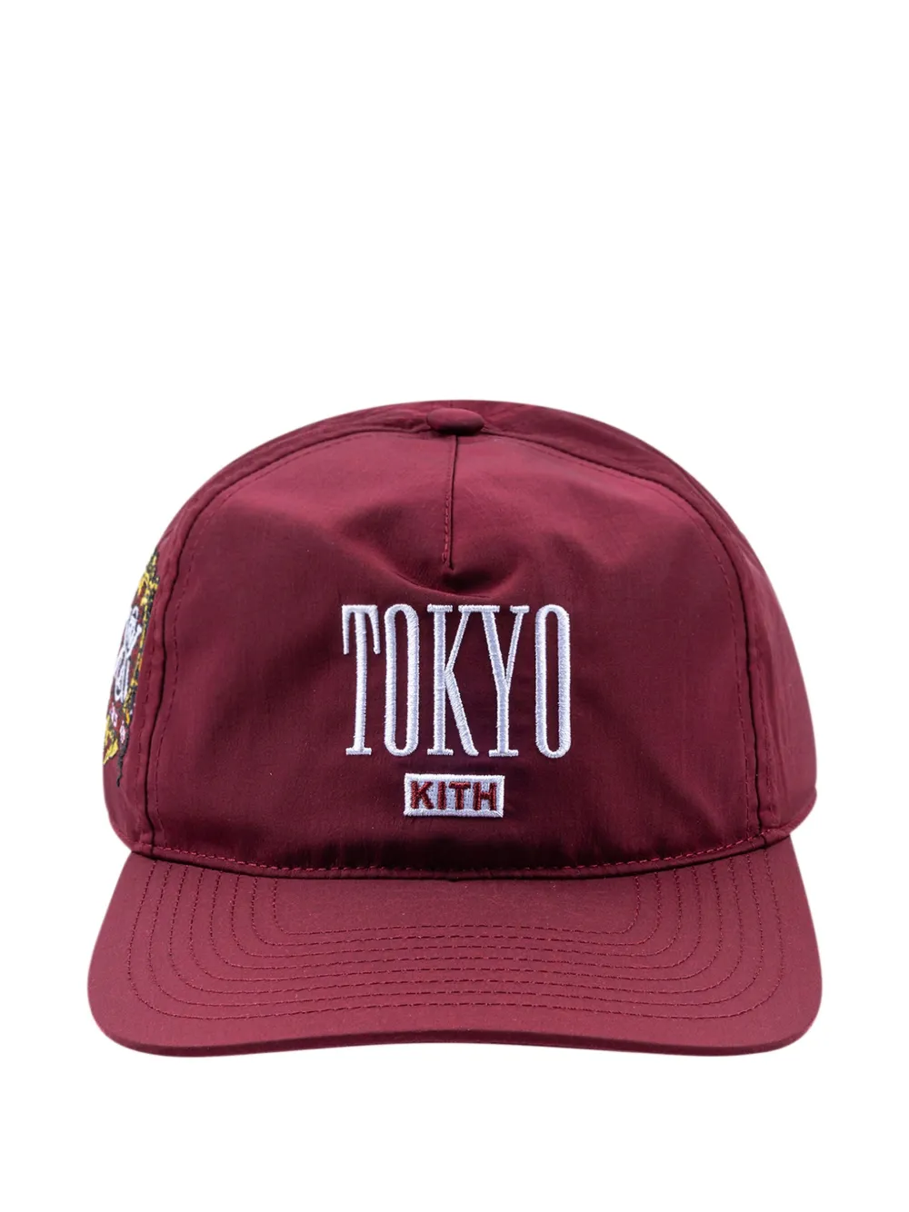 KITH Tokyo-embroidered cap | Red | Image 1