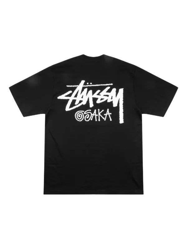 Stüssy Osaka Graphic T-shirt | Black | FARFETCH
