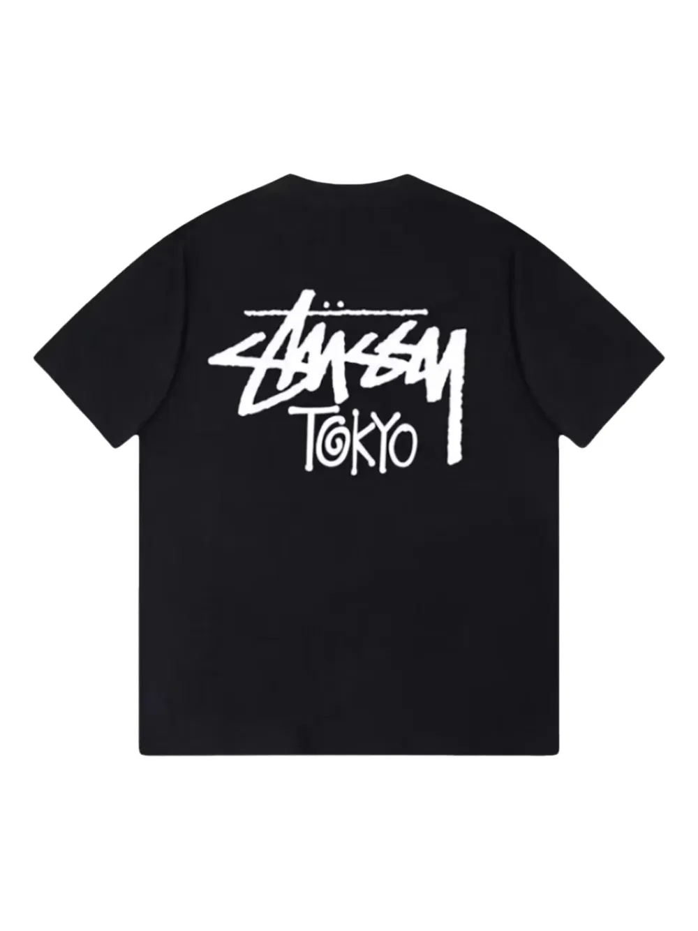 Stüssy Stadium Tokyo Stock Black T-shirt - Zwart