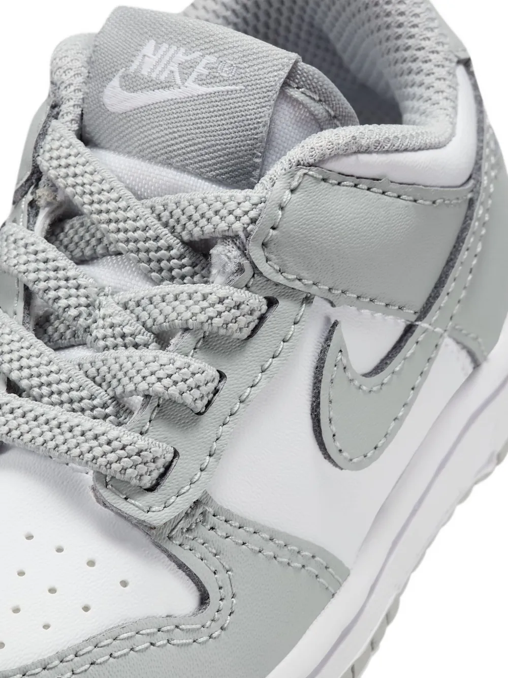 Nike Kids Dunk Low sneakers Wit