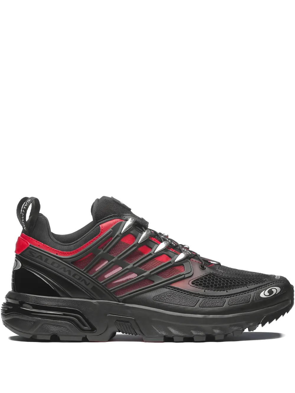 Salomon ACS Pro "Black Flame Scarlet" sneakers