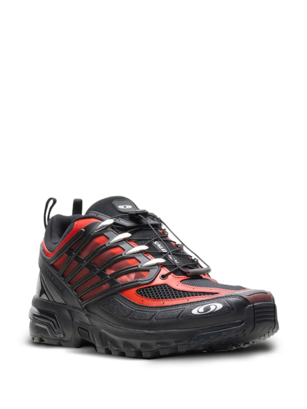 Salomon ACS Pro "Black Flame Scarlet" sneakers Zwart