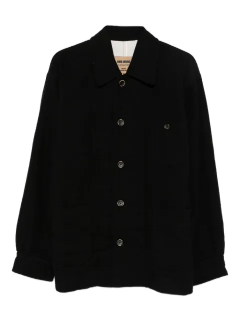 Uma Wang button-fastening patch-pocket jacket