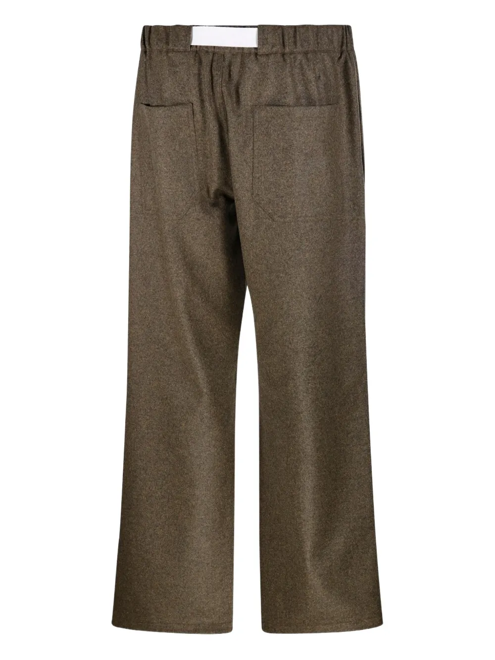 DARKPARK Broek met elastische tailleband en ceintuur - Groen