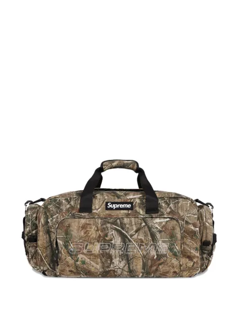 Supreme printed "Camo" duffle bag