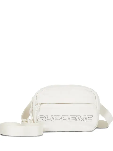Supreme mini denim "White" messenger bag