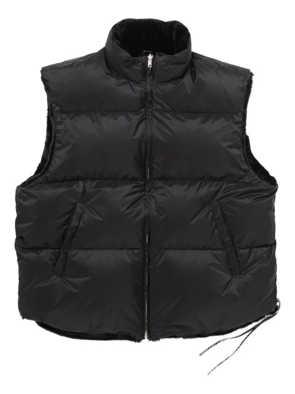 Mastermind Japan Omkeerbare bodywarmer Zwart