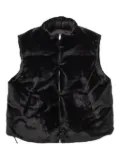 Mastermind Japan reversible padded gilet - Black